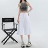 Young Orange# Jeans Casuais Coreanos Largos de Perna Reta Cropped Femininos Soltos Slim Cobre Quadril Versátil Modernos