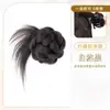 Coque de Cabelo com Rabo de Cavalo Baixo, Peruca de Coque com Pena para Mulheres, Presilha de Garra de Cabelo Realista, Coque Fofo com uma Peruca de Toque Sofisticado