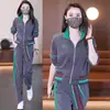 Conjunto deportivo casual de moda para mujer, nueva colección primavera/otoño 2026, moderno y elegante, sudadera que rejuvenece y conjunto de chándal de dos piezas