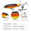 Cebos de hélice para pesca Luya transfronterizos, cebo tractor 15g 11cm, señuelos tipo lápiz flotante, cebo tipo ondulante, productos para aparejos de pesca