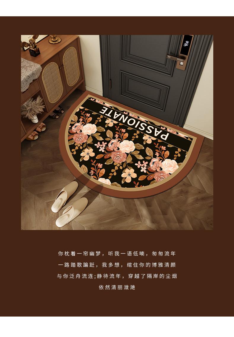 皮革地垫,入户门垫,一擦即净,防水防油