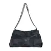 Bolso de Moda Nuevo para Mujer Verano 2026, Elegante Estilo Coreano, Color Sólido, Diseño Único, Bolso de Hombro Tote