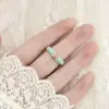 Anillo de Aceite de Goteo de Flores 2026 Venta al por Mayor Anillo Exquisito de Esmalte de Colores para Mujer Vendedor Caliente de Amazon Suministro Exclusivo Transfronterizo