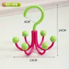 Perchero de seis puntas giratorio, multifuncional para guardar ropa interior, bolsos y ropa en dormitorios y hogares, al por mayor