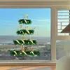 Adesivos de Decoração de Natal Transfronteiriços 2027 Estilo Ins Adesivos para Janela de Vidro Adesivos Eletrostáticos para Árvore de Natal Adesivos de Porta Decorações de Janela
