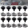 20 Piezas Adecuado para Mazda 2 3 5 6 Juego de Tornillos y Tuercas de Fijación para Guardabarros y Parachoques Delantero de Coche