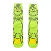 Calcetines de algodón para hombre de comercio exterior, calcetines de tubo largo con personalidad, calcetines de animación de dibujos animados, calcetines de algodón de dibujos animados, calcetines de tendencia del rey esqueleto