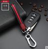 Llavero de cuero de alta calidad original hecho a mano, colgante para llave de coche, llavero de cuero para colgar en la cintura para hombre, llavero de metal