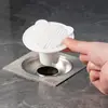 Xinzao Desagüe de Piso Desodorante Filtro para Baño, Trampa de Drenaje Antiatascos y Antirretorno para Cabello, Diseño Lindo
