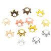 Directo de fábrica vintage aleación colgante corona pequeña moda colgante corona broche partes accesorios de joyería diy