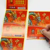 Cartões Personalizados de Loteria Instantânea Raspe e Ganhe com Prêmios Variáveis, Produção Especial de Equipamentos para Loteria com Revestimento Colorido Rasgável