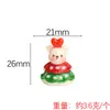 Vestido Suéter Ursinho Carinhoso Yqt Ursinho Boneco Desenho Animado de Natal Enfeite Pingente de Bolsa DIY Acessório