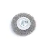 Cepillo de alambre de acero inoxidable 304 con mango, tipo plano para limpieza de metales, eliminación de óxido, pulido, carpintería y desbarbado