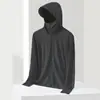 Chaqueta Fina para Exteriores, Estilo Verano, Ligera, Transpirable, Ropa con Protección Solar, Ropa de Pesca de Seda Helada de Secado Rápido, Ropa con Protección Solar, Ropa con Protección Solar para Hombre