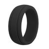 Anillo de silicona europeo y americano para hombre de 8 mm de ancho, doble ranura, grupo de 3 colores, anillo de boda, anillo de silicona, anillo deportivo