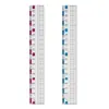 Conjunto de régua antimiopia de 20 cm, régua triangular multifuncional para desenho de estudante, transferidor, régua de quatro peças, artigos de papelaria, atacado