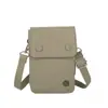 Bolsa Pequeña de Tela de Nylon Simple de Nicho de Verano para Mujer 2025 Nueva Moda Casual Bolso Cruzado Bolso para Teléfono Móvil