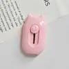 Faca de arte de cor de doce fofo e criativa leve dividida faca de corte de papel expresso faca de papel de parede faca de arte de estudante multifuncional