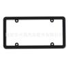 Marco de Placa Transparente Estándar Americano Modificado Transfronterizo Plástico Metal Universal Suministros para Automóvil Marco de Placa Impermeable Azul Placa Automóvil