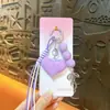 Pingente Chaveiro Bolsa Laço Coração Estilo Miu Criativo Pingente Fofo para Mochila Acessórios Pequenos DIY Atacado