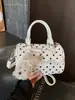 Bolsa de Mão Feminina Fashion Estilo Coreano 2026 Nova com Acabamento em Renda Mochila Estilosa de Alto Valor para Mulheres