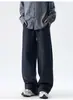 Pantalones de Hombre Personalizados con Fotos, Estilo Retro Americano de Invierno, Marca de Moda, Pantalones Casuales con Forro Polar, Pantalones Deportivos Juveniles
