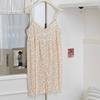 Nueva Almohadilla para el Pecho con Tirante de Algodón Nube Estilo Pura Pasión Camisón de Tirantes para Mujer Verano Lindo Sexy Rosa Estilo Coreano Pijamas