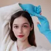 Diseño Estilo Coreano con Guantes de Punto de Lana de Color Sólido para Mujer Otoño e Invierno Cálidos a Prueba de Frío Lindo Dedos Pulgar Flip Hand