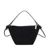 Bolso Retro de Gamuza Esmerilada de Alta Gama 2025 Nuevo Bolso de Hombro de Nicho Moda Versátil de Moda Bolso Cruzado