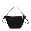 Bolso Retro Coreano Esmerilado para Mujer Verano 2025 Bolso Sencillo Tipo Dumpling Bolso Cruzado Ligero Casual de Hombro Moderno