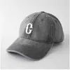 Gorra de Béisbol de Mezclilla Bordada con Letra de Primavera para Hombres y Mujeres, Gorra de Pato Versátil a la Moda y Casual para Proteger del Sol
