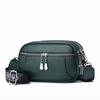 Bolso pequeño informal para mujer 2024, nuevo bolso de moda sencillo para mujer, bolso de hombro texturizado, bolso de mensajero de gran capacidad que combina con todo.