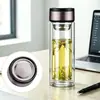 Copos de Presente Impressos Personalizados de Fábrica, Copos Publicitários, Copos de Vidro de Camada Dupla, Copos de Água de Vidro Borossilicato Alto, Copos de Chá, Copos com Logo Personalizado