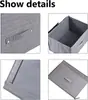 Caja de Almacenamiento de Tela de Algodón para Ropa Plegable Grande para Artículos Varios Ropa Extra Grande Caja de Almacenamiento