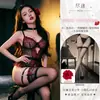 Nuevo body sexy y seductor de retazos de encaje para mujer, lencería ajustada con tirantes, ropa de dormir sexy
