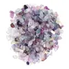 Árvore da Fortuna de Cristal Buquê Irregular Materiais Semi-Acabados Pedra Natural Triturada Acessórios para Árvore da Fortuna Enfeites DIY
