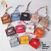 Nueva Mini Cartera Bolso con Colgante en Forma de Casa, Bolso Pequeño de Lujo, Nuevo Accesorio de Moda, Bolsita para Labial, Bolsita para Auriculares y Llaves