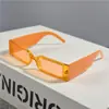 Óculos de Sol Retangulares Estreitos Estilo Retro Europeu e Americano Novos para Homens e Mulheres, Fotografia de Rua Hip-Hop, Óculos de Sol Disco, Estilo Funcional