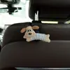 Gancho de tecido criativo e fofo para carro de Dachshund e Gato, gancho de armazenamento multifuncional para banco traseiro de veículos
