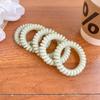 Elásticos de cabelo tipo fio de telefone de alta qualidade, elásticos de cabelo frescos para o verão, elásticos de cabelo fofos, elásticos duráveis de alto valor para acessórios de cabelo feminino