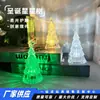 Árbol de Navidad Luz Nocturna Colorida Regalo de Navidad para Niños Decoración de Habitación LED Luz de Atmósfera Festiva Adornos Pequeños de Escritorio