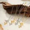Colar Cruzado Novo Estilo Transfronteiriço Europeu e Americano, Corrente de Clavícula Simples e Única, Design de Nicho da Moda para o Dia a Dia, Artístico para Mulheres