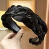 Pasador Trenzado con Dientes, Pinza para el Cabello Antideslizante, Diadema con Agujero para el Cabello, Accesorios para el Cabello, Accesorios para el Cabello Corto Coreano, Peluca para Mujer, Esponjoso