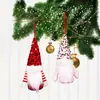 Decoración del Día de San Valentín Adorno Navideño de Lentejuelas Muñeco Rudolph que se Ilumina Muñeco sin Rostro Brillante Adorno Iluminación