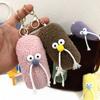 Chaveiro de Pelúcia Fofo Rei Barba Desenho Animado Boneca Feia Fofa Pingente de Bolsa Boneca Engraçada Acessórios de Boneca Presente
