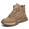 Zapatos de seguridad con puntera de acero para hombre, adecuados para todas las estaciones, a prueba de pinchazos, resistentes a impactos, resistentes al desgaste, protectores, seguridad transfronteriza, zapatos para sitio de construcción