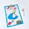 Prancheta Clip A4 para Estudante Pasta de Plástico Rígido de Alto Valor Prancheta para Escrever Lição de Casa Material de Arquivo de Provas Prancheta de Clip para Escrita