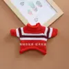Ropa para Muñeca de Algodón de 20 cm Perro Jefe Peluche Suéter Tejido Conjunto Vestido Combinado para Muñeca Ropa para Vestir Muñeca