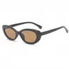 Gafas de sol cómodas para hombre, Gafas personalizadas transfronterizas ligeras para mujer, Nuevas gafas de sol con montura pequeña de color vaca, Montura ovalada