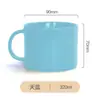 Canecas de cerâmica personalizáveis para café para presentes corporativos, com logotipo, adequadas para uso no escritório, com design estiloso e disponíveis em várias cores, também ideais como copos de leite